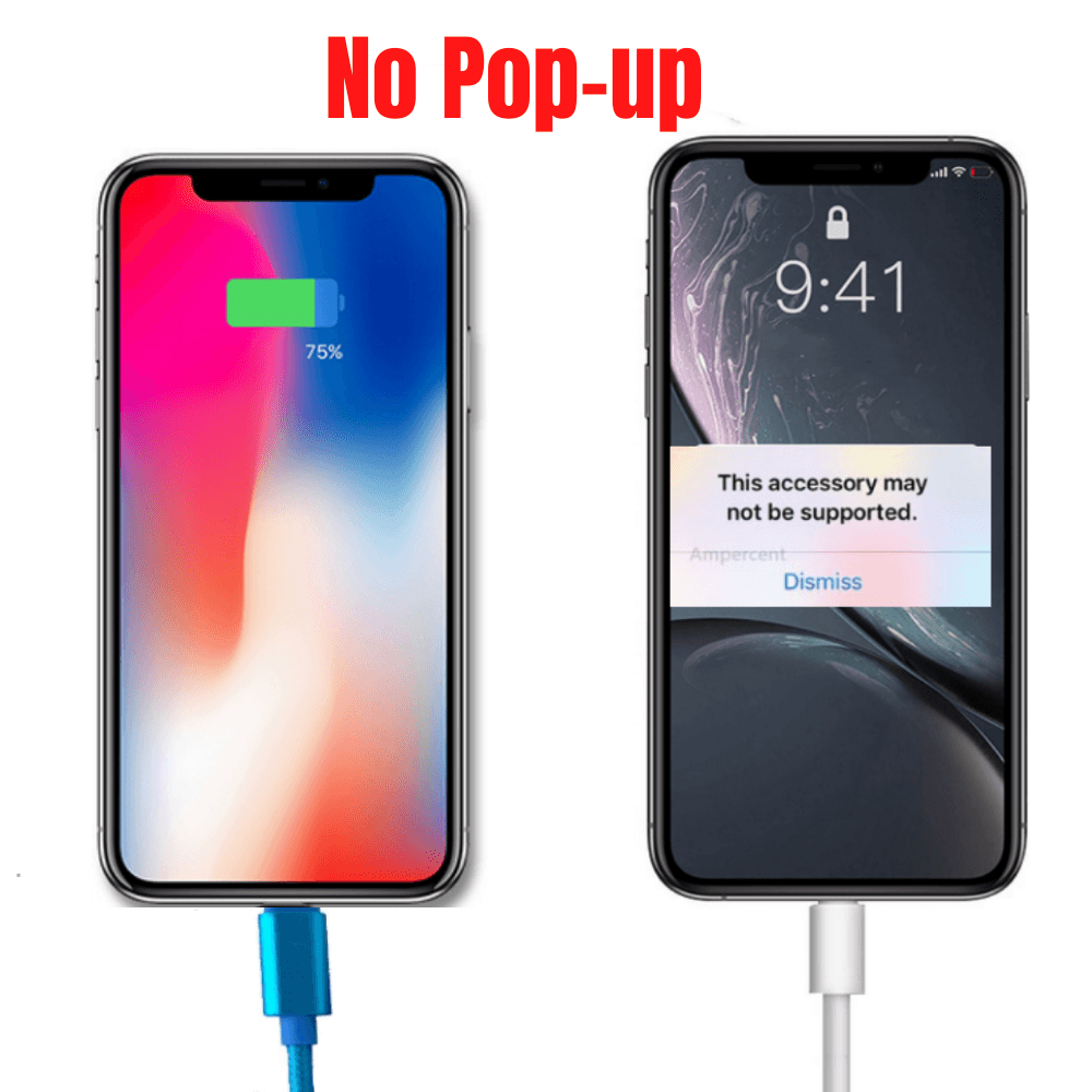 2-Pack 10FT iPhone Charger Cables – Extra Long Nylon Braided Zebra Lightning Cords – Fast Charging for iPhone 6 to 14 Pro Max, iPad & More