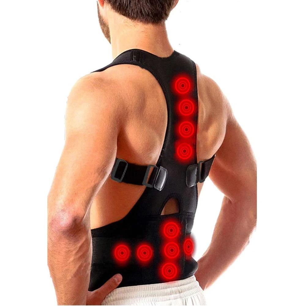 Adjustable Posture Corrector & Lower Back Support Belt with Shoulder Brace