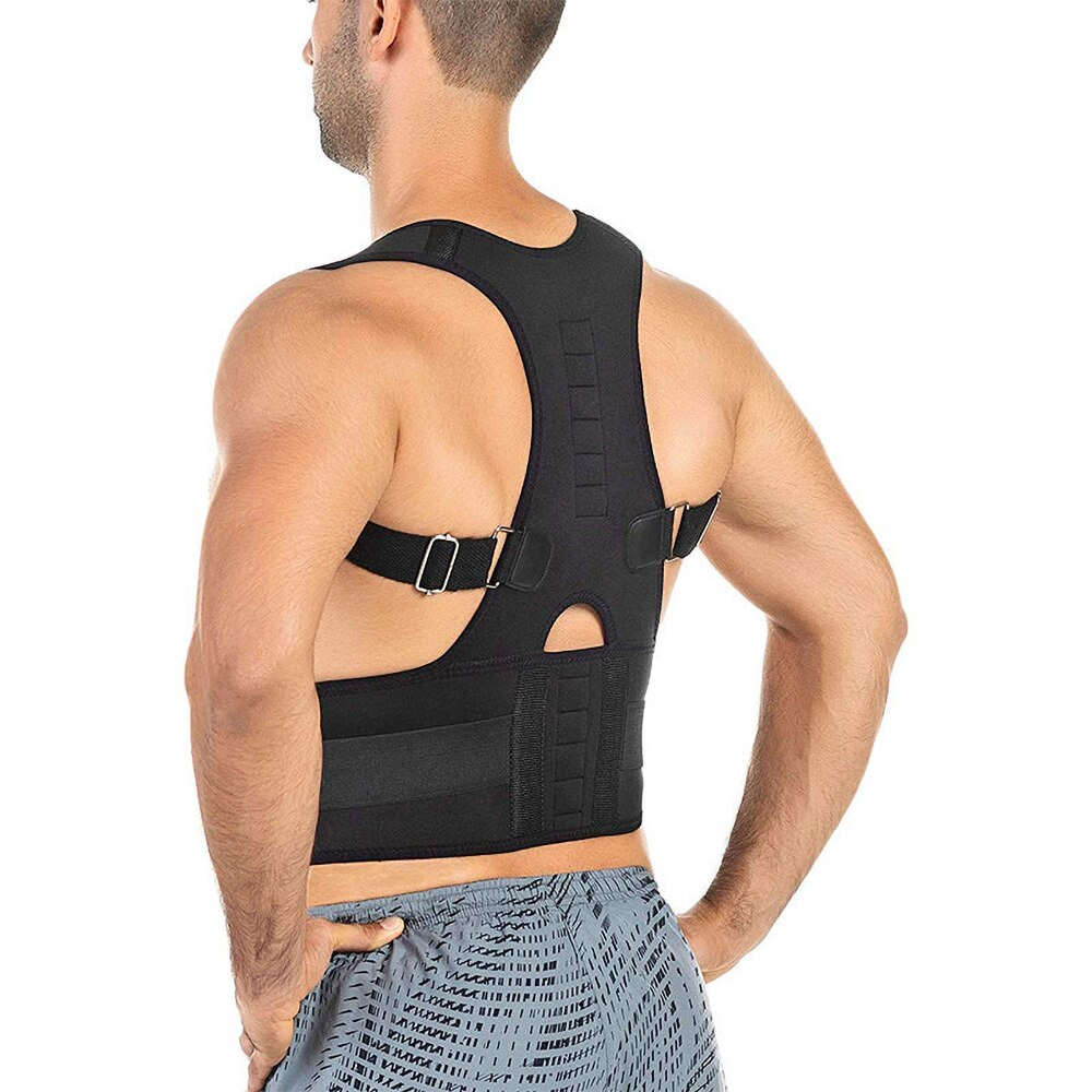 Adjustable Posture Corrector & Lower Back Support Belt with Shoulder Brace