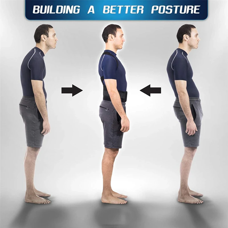 Adjustable Posture Corrector & Lower Back Support Belt with Shoulder Brace