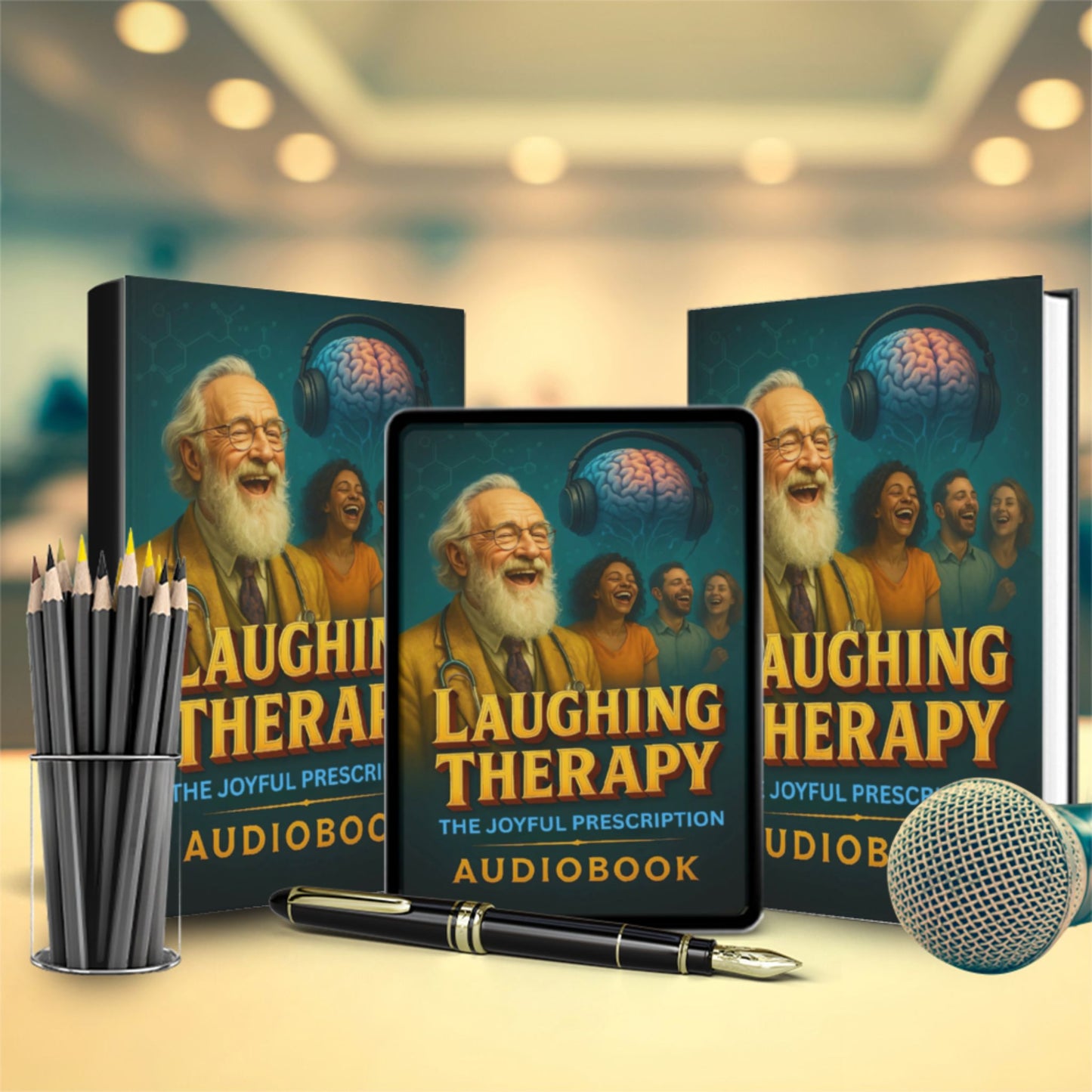 Hardcover Edition: Laughing Therapy: The Joyful Prescription